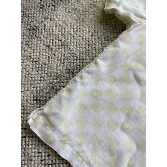 Holiday by Emma Mullholland Linen Checkered Top - Picture 4 of 6